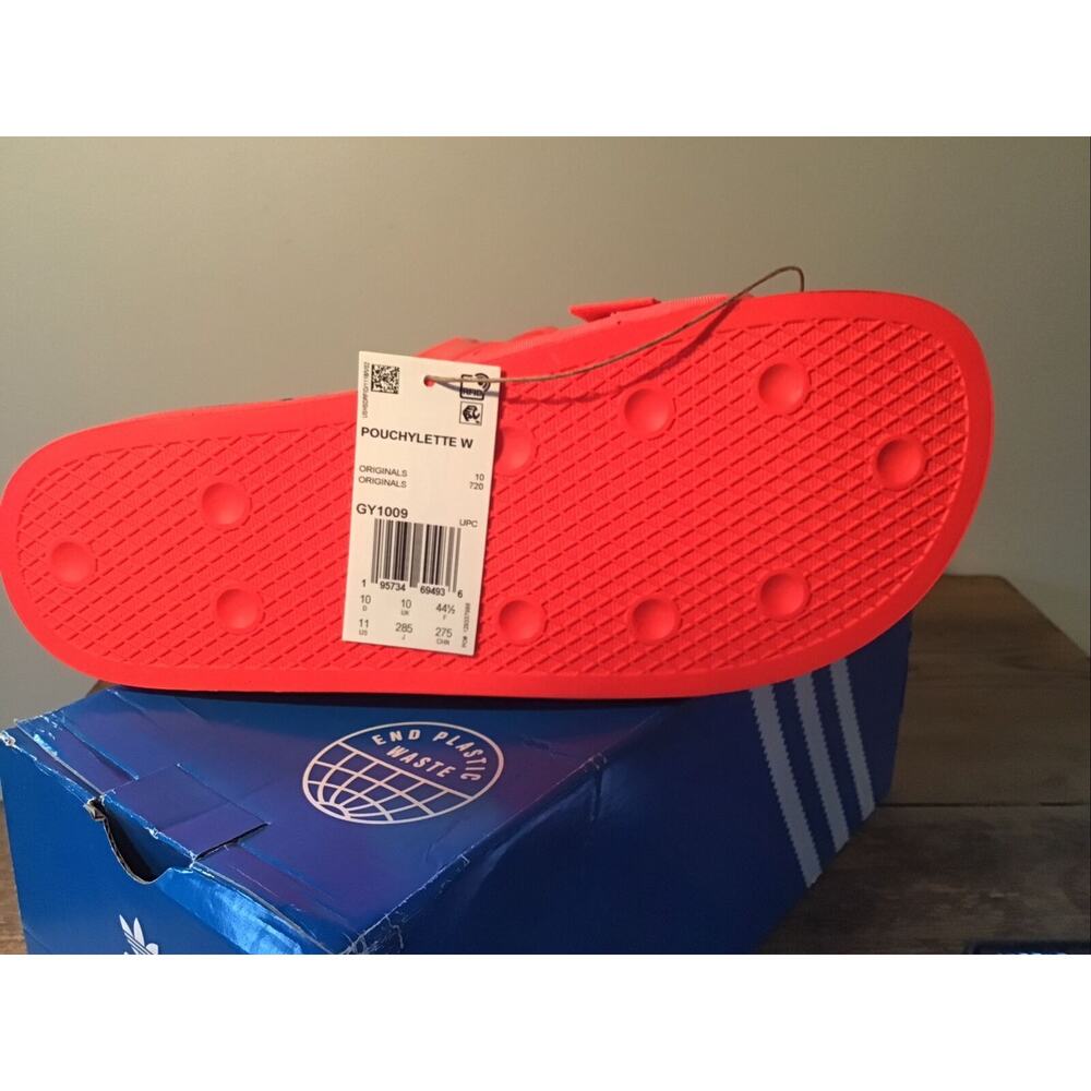 Adidas Pouchylette Slides GY1009 Women’s 11 NEW With Box - Picture 6 of 6